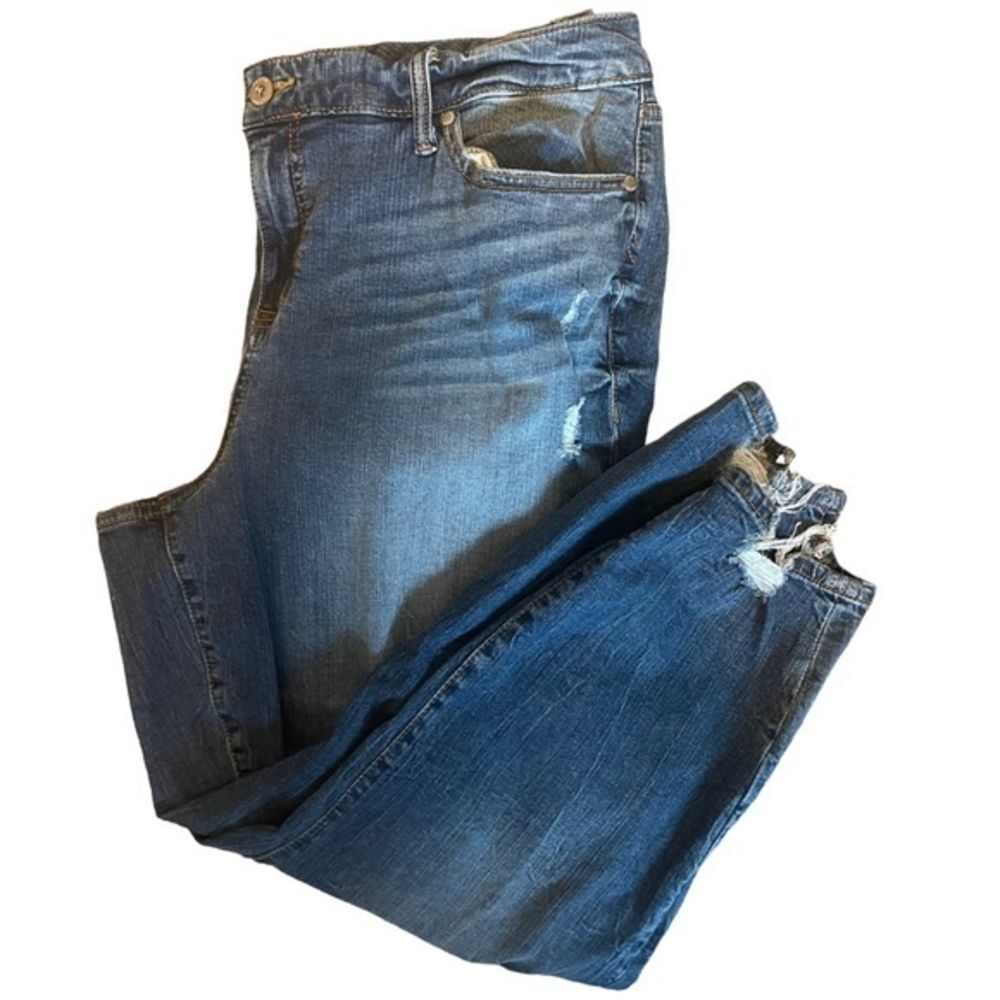 Torrid Stretch Distressed High-Rise Skinny Jean - Size 20R